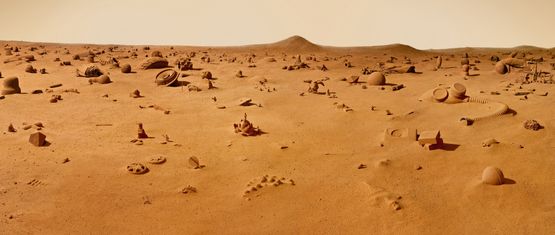Mars by Zhou Wendou contemporary artwork Photography