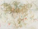 Magnolia et cerisiers by Myonghi Kang contemporary artwork Painting