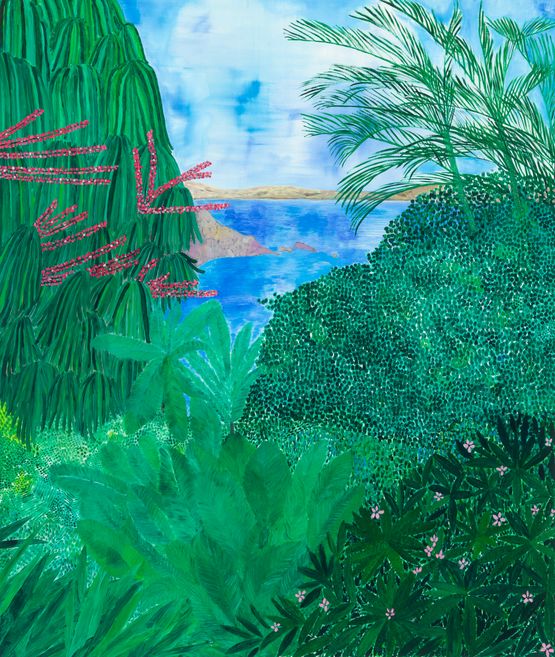 Bay by Sally Ross contemporary artwork Painting