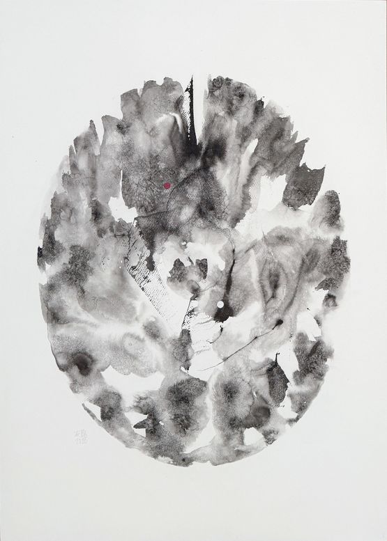Story of the Lotus 4 by Chiang Yomei contemporary artwork Works on Paper