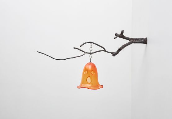 On a withered branch a ghost blooms 10 by NELL contemporary artwork Sculpture