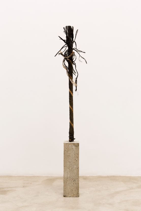Brief Syllable Twisted by Nina Canell contemporary artwork Sculpture