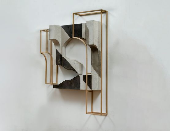 Arbitrary Spaces 6 by Rathin Barman contemporary artwork Drawing