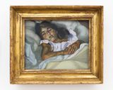 Child in Bed by Lucien Freud contemporary artwork painting
