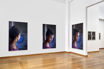 Contemporary art exhibition Paul Hutchinson Kadia I-V at Knust Kunz Gallery Editions Munich Germany