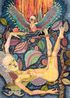 a higher frequency by Del Kathryn Barton contemporary artwork Painting