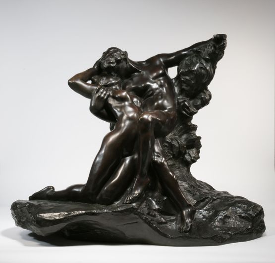 Eternel printemps second etat premiere reduction by Auguste Rodin contemporary artwork Sculpture