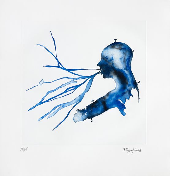 Donga by Barthelemy Toguo contemporary artwork Mixed Media