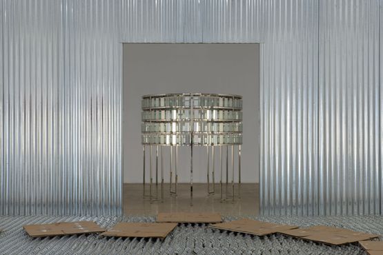 The Unentertaining Circle by Trevor Yeung contemporary artwork Sculpture