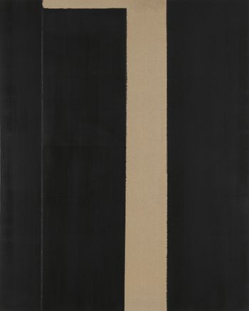 Burnt Umber  Ultramarine Blue by Yun Hyong-Keun contemporary artwork painting