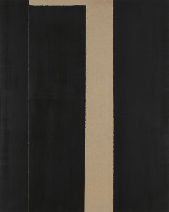 Burnt Umber  Ultramarine Blue by Yun Hyong-Keun contemporary artwork Painting