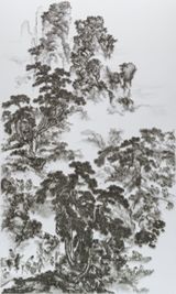 Imitating Spring Outing by Dai Jin Ming Dynasty by Chen Chun-Hao contemporary artwork mixed media