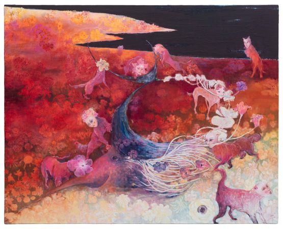 Day 84 by Huang Bingjie contemporary artwork Painting