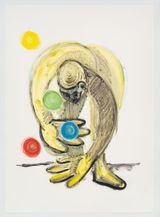 Juggler by Antone Konst contemporary artwork print