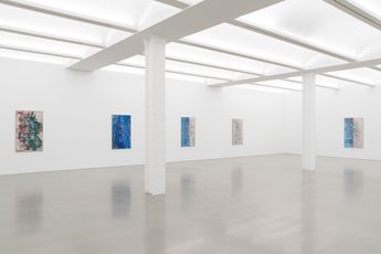 Contemporary art exhibition John Henderson Model at Perrotin New York United States