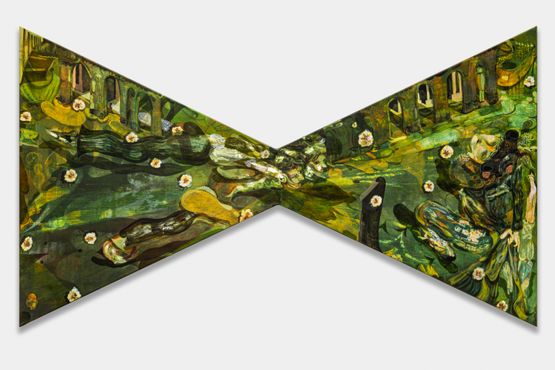 Trajes de luces by Guglielmo Castelli contemporary artwork Painting