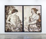 Apollo and the Cumaean Sibyl after Giovanni Domenico Cerrini by Vik Muniz contemporary artwork photography