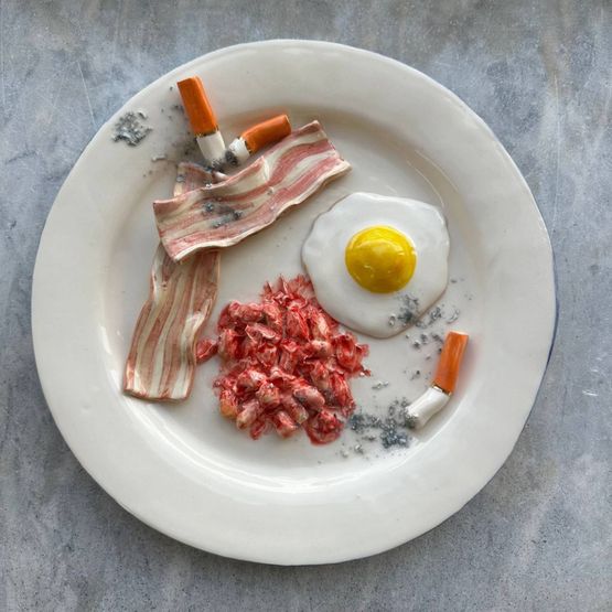 Fried by Alma Berrow contemporary artwork Sculpture