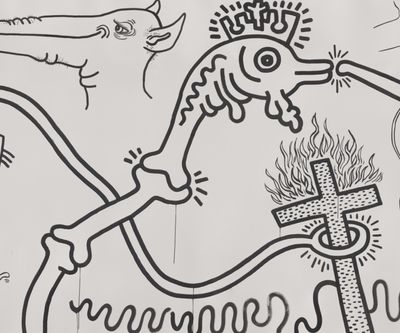 Keith Harings Monumental Mural Returns to Amsterdam