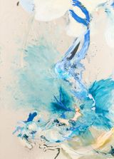 Cold Sun by Araminta Blue contemporary artwork painting