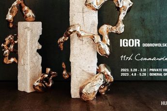 Contemporary art exhibition Igor Dobrowolski 11th Commandment at Gin Huang Gallery Taichung City Taiwan