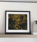 Gainsboroughs Gold by Maggi Hambling contemporary artwork print