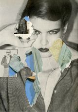 Secondary Collage 02 by Ehryn Torrell contemporary artwork painting