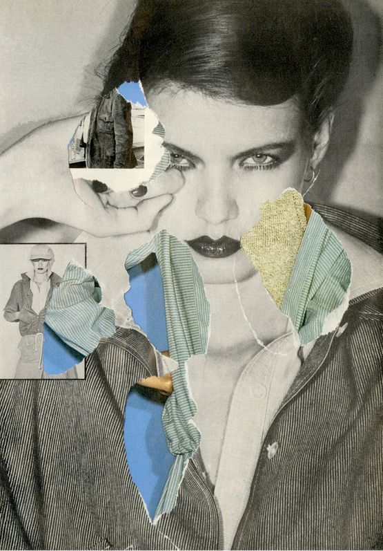 Secondary Collage 02 by Ehryn Torrell contemporary artwork Painting