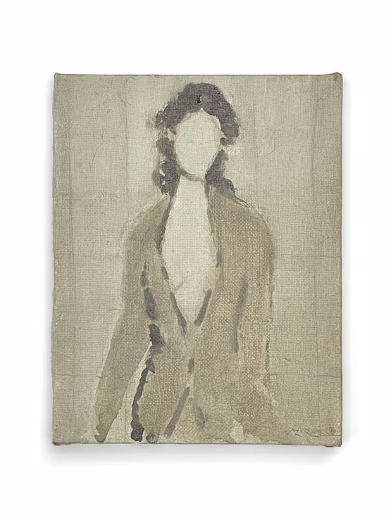 Portrait by Ni Zhiqi contemporary artwork Painting