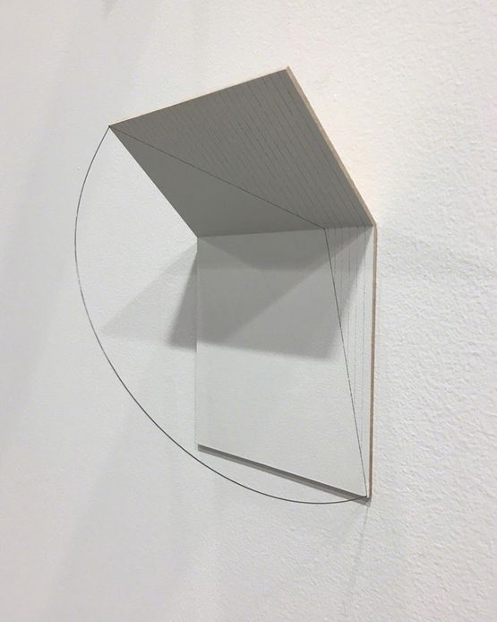 Folding Drawing 12 by Jong Oh contemporary artwork Works on Paper