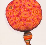 Cluster by Nihad Al-Turk contemporary artwork painting