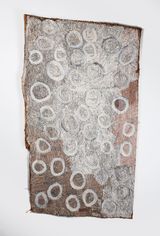 Circles by Nyapanyapa Yunupiu contemporary artwork painting