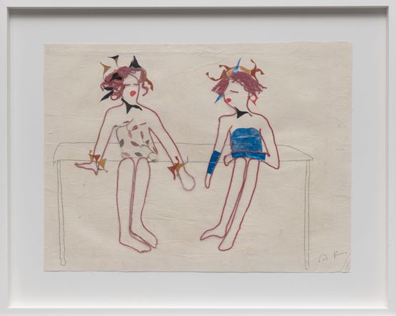 Karneval serisi 10 by Azade Koker contemporary artwork Works on Paper