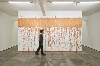 Contemporary art exhibition Richard Long Not Vital Mothers at Galeria Nara Roesler Rio de Janeiro Brazil