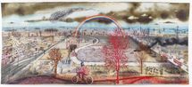 Battle of Britain by Grayson Perry contemporary artwork Textile