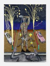 The special torch by Agnes Scherer contemporary artwork painting
