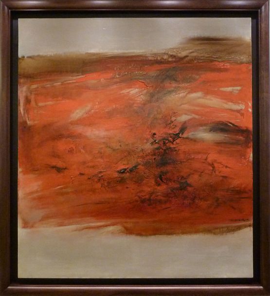 21.10.63 by Zao Wou-Ki contemporary artwork Painting