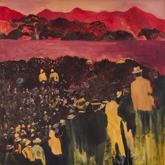The waterworks by Ravelle Pillay contemporary artwork Painting