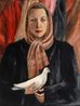 Junge Friedensfreundin by Kate Diehn-Bitt contemporary artwork Painting