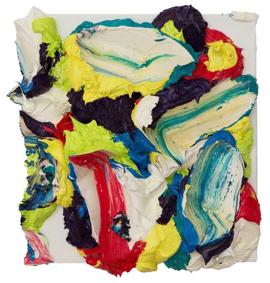 A Boundless Drizzle Adrift in Time Right by Zhu Jinshi contemporary artwork Painting