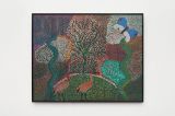 Passaros e borboletas na floresta by Grauben Do Monte Lima contemporary artwork painting