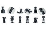 Full Set Bronze Figures by KAWS contemporary artwork sculpture