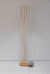 Bamboo Grove Bookshelf by Jeongbae Lee contemporary artwork design sculpture