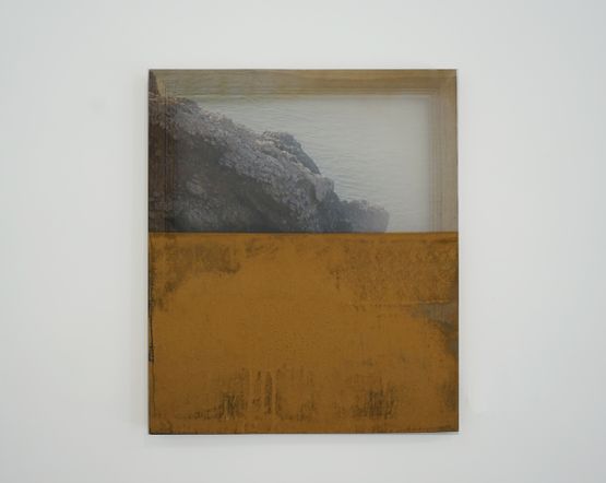 Mediterran Costa Daurada II by Joan Ill contemporary artwork Mixed Media