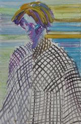 Way of the Pilgrim Journeying Far from Home by Etsu Egami contemporary artwork painting