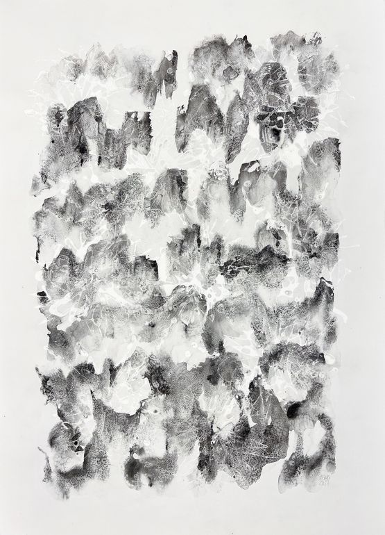Lotus by Chiang Yomei contemporary artwork Works on Paper