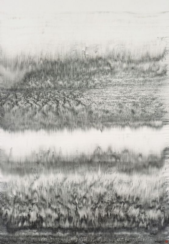 Wild Grass XVII by Hung Fai contemporary artwork Works on Paper