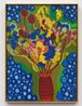 Floral Interaction by Lynne Drexler contemporary artwork Painting
