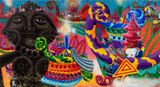 TOURISME IDOLATRE by Herve Di Rosa contemporary artwork painting