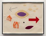 Aquarium Collage 1 by William Turnbull contemporary artwork works on paper
